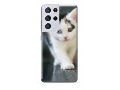Coque Chat pour Samsung Galaxy S22 Ultra